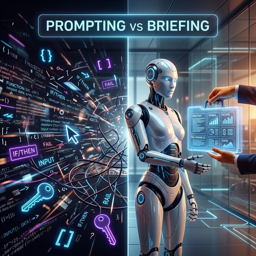 Bài 2: Nghệ thuật “Brief” việc cho AI” Không phải thủ thuật mà là kỹ năng uỷ quyền 