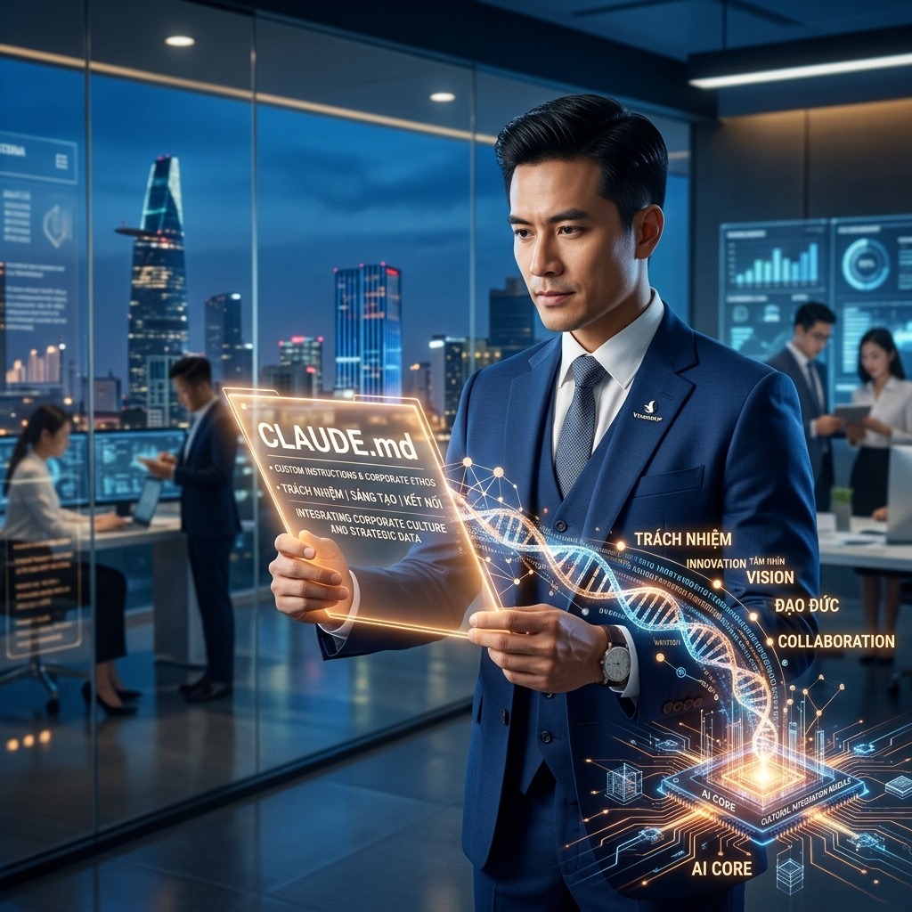 Bài 3: Quản trị “bộ nhớ làm việc” của AI: Khi bạn bơm DNA doanh nghiệp và cỗ máy vô hồn 