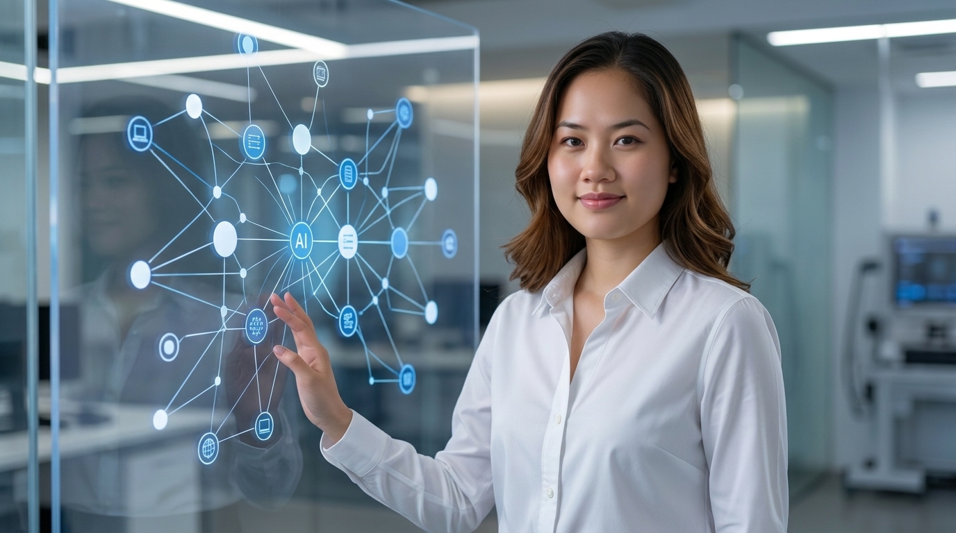 Chân dung Hoàng Nhật Mai chia sẻ về quản lý AI agent